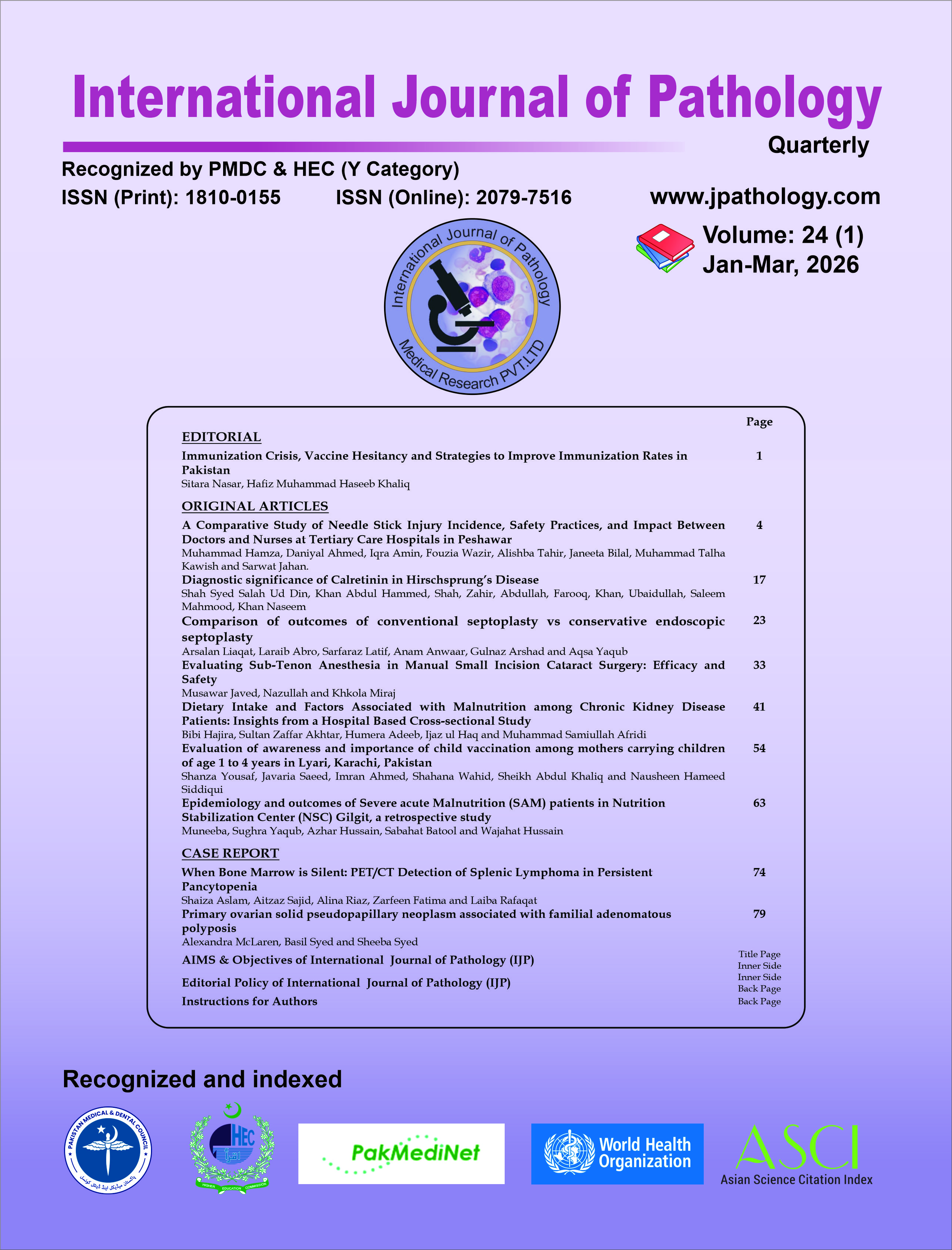 					View Vol. 24 No. 1 (2026): Jan-Mar
				